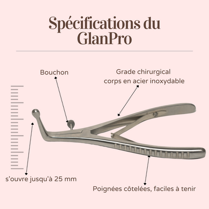Vajraang GlanPro-Outil d'étirement pour phimosis | Ergonomique et sûr à utiliser | avec crème Phimosis et Poche et bouchon sûrs | Fonctionne sur le phimosis sténopé de type 1